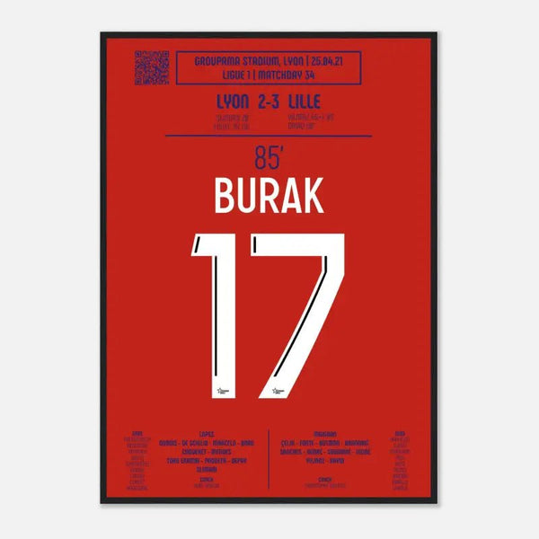 Burak Yılmaz 2021 : But Décisif contre Lyon - Legendary Goals