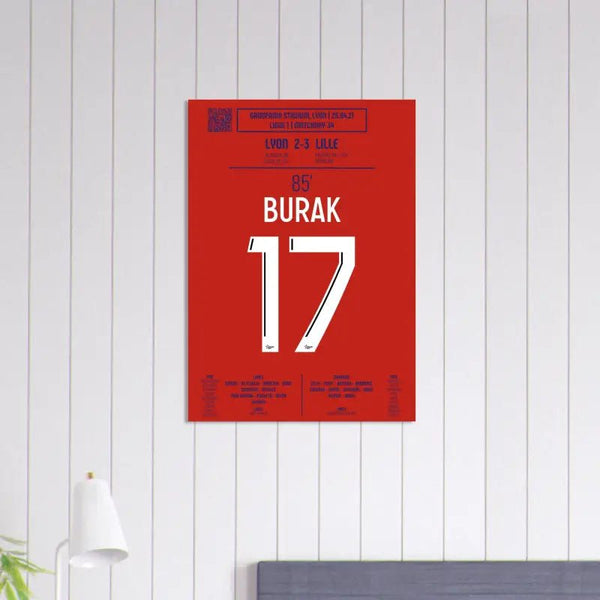 Burak Yılmaz 2021 : But Décisif contre Lyon - Legendary Goals