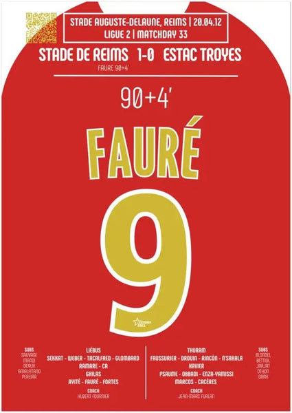 Cédric Fauré 2012 : But Iconique contre Troyes - Legendary Goals