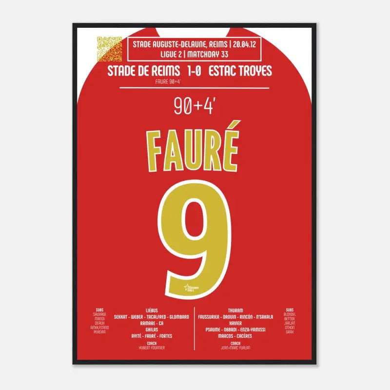 Cédric Fauré 2012 : But Iconique contre Troyes - Legendary Goals