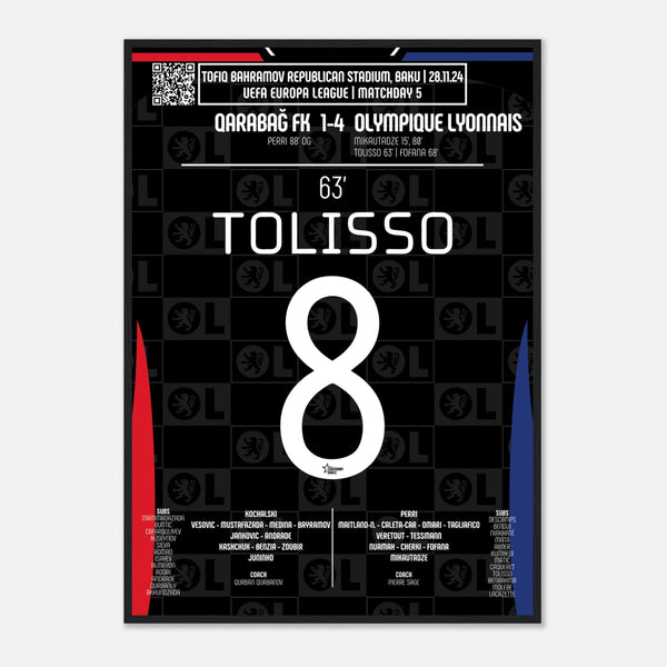 Corentin Tolisso 2024 : Frappe Magistrale contre Qarabağ - Legendary Goals