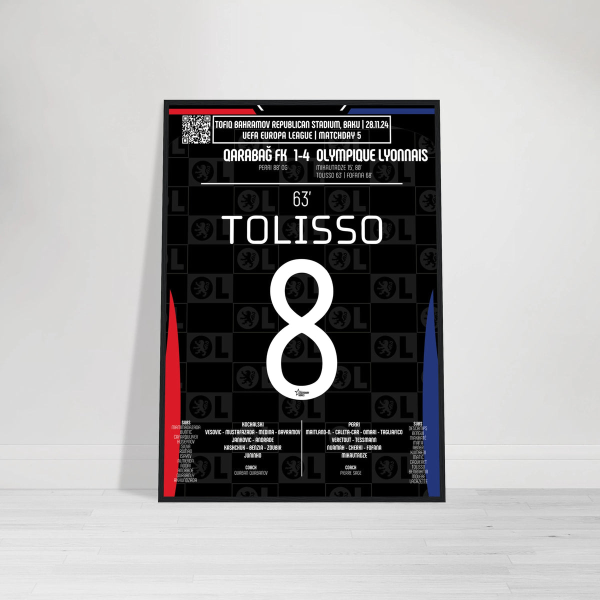 Corentin Tolisso 2024 : Frappe Magistrale contre Qarabağ - Legendary Goals