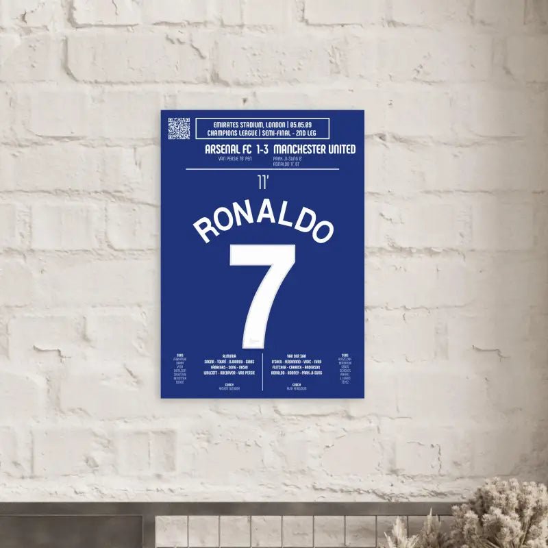 Cristiano Ronaldo 2009 : Coup Franc Fulgurant contre Arsenal - Legendary Goals