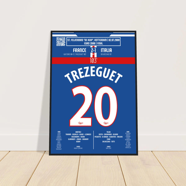 David Trezeguet 2000 : But en or en finale de l’Euro - Legendary Goals