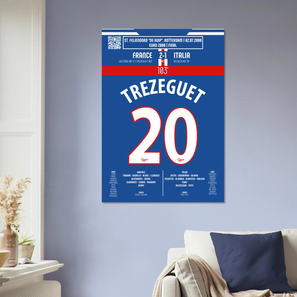 David Trezeguet 2000 : But en or en finale de l’Euro - Legendary Goals