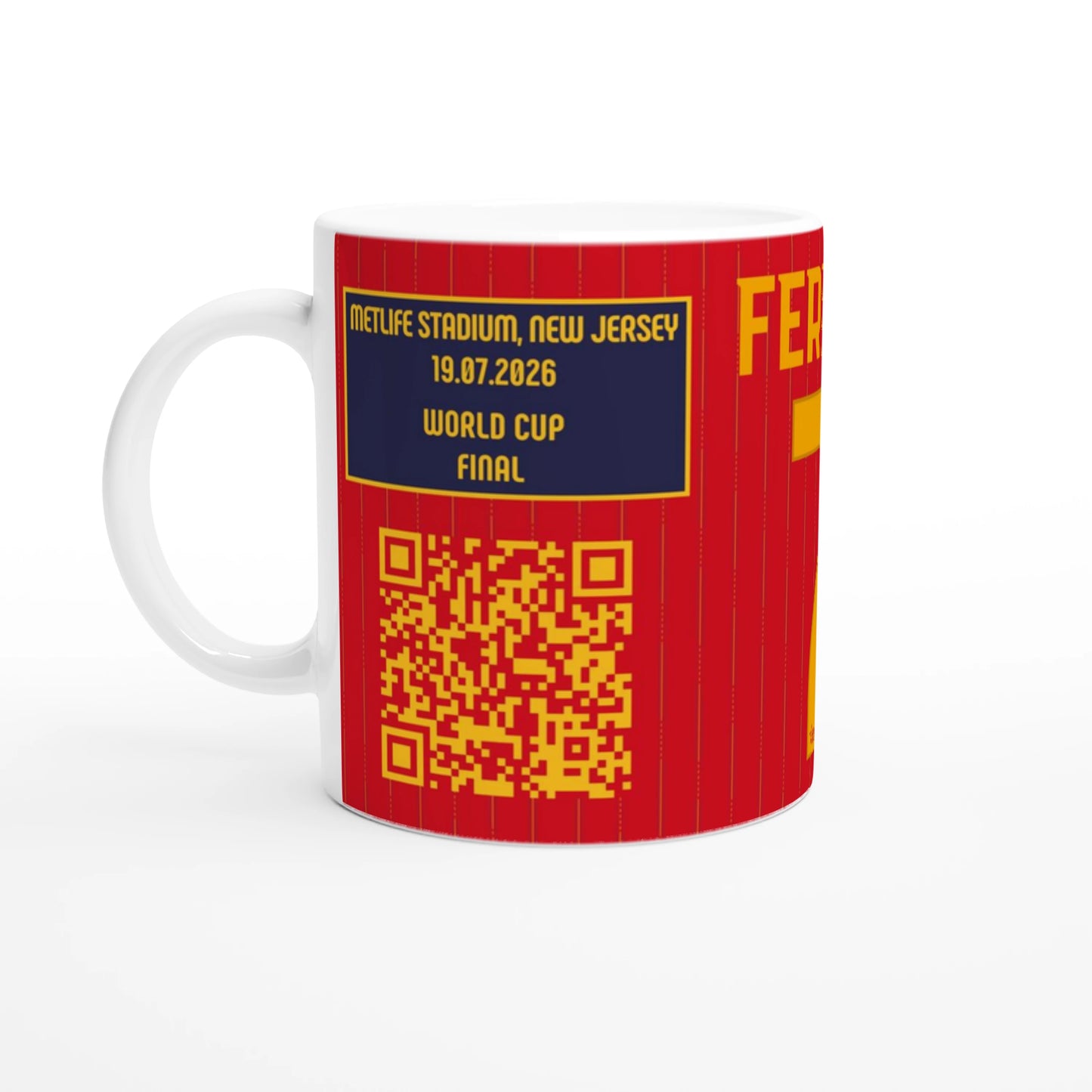 Mug Spécial Espagne – Champions du Monde 2026