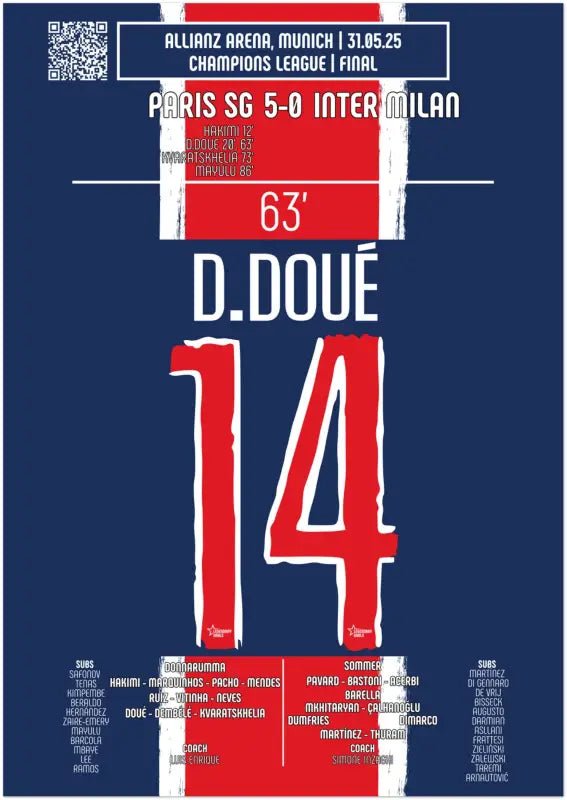 Désiré Doué 2025 : Le Coup de Grâce - Legendary Goals