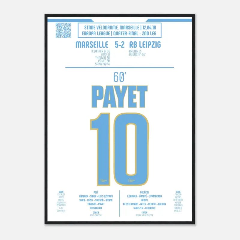 Dimitri Payet 2018 : But Iconique contre le RB Leipzig - Legendary Goals