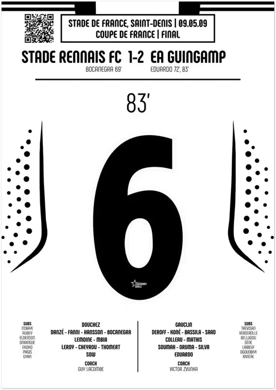 Eduardo 2009 : Le But du Miracle - Legendary Goals