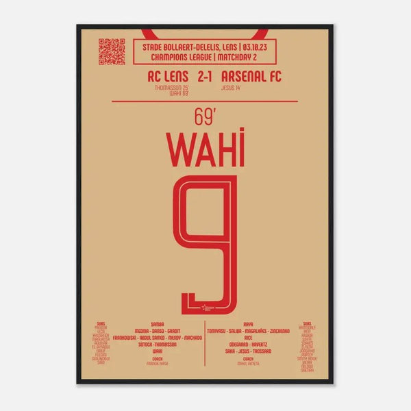 Elye Wahi 2023 : But Décisif contre Arsenal - Legendary Goals