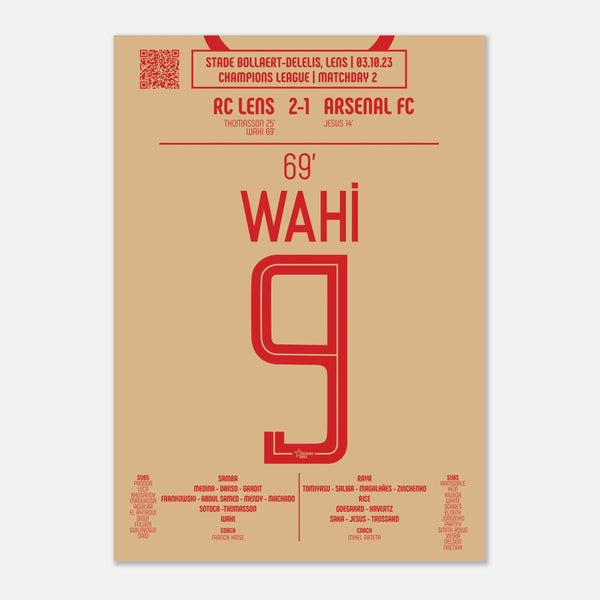 Elye Wahi 2023 : But Décisif contre Arsenal - Legendary Goals