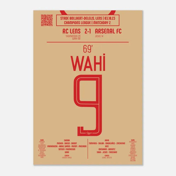 Elye Wahi 2023 : But Décisif contre Arsenal - Legendary Goals