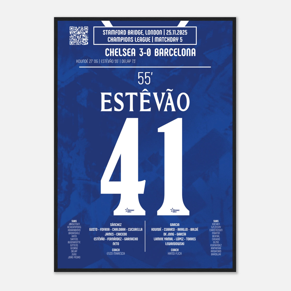 Estêvão 2025 : Le But Mémorable - Legendary Goals