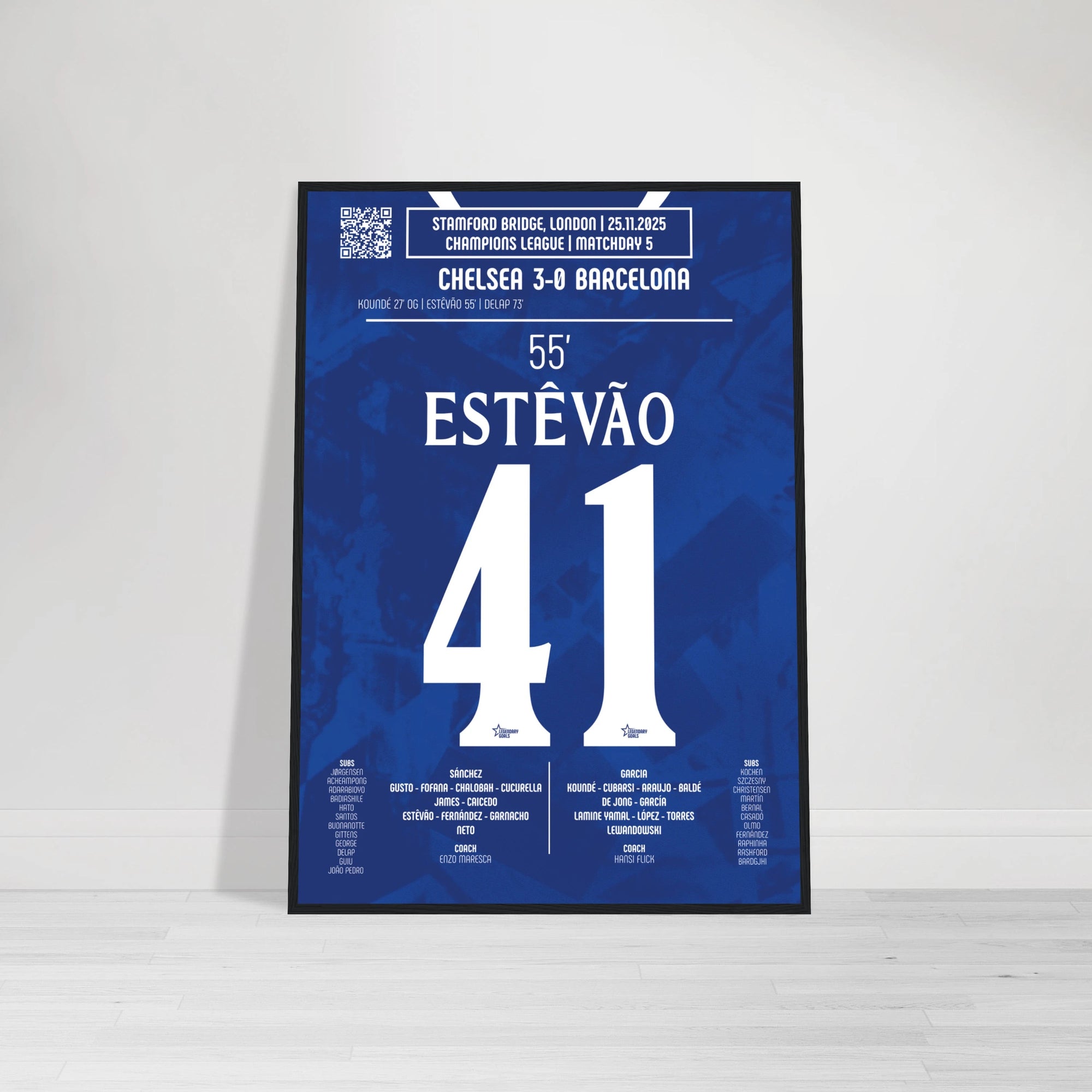 Estêvão 2025 : Le But Mémorable - Legendary Goals