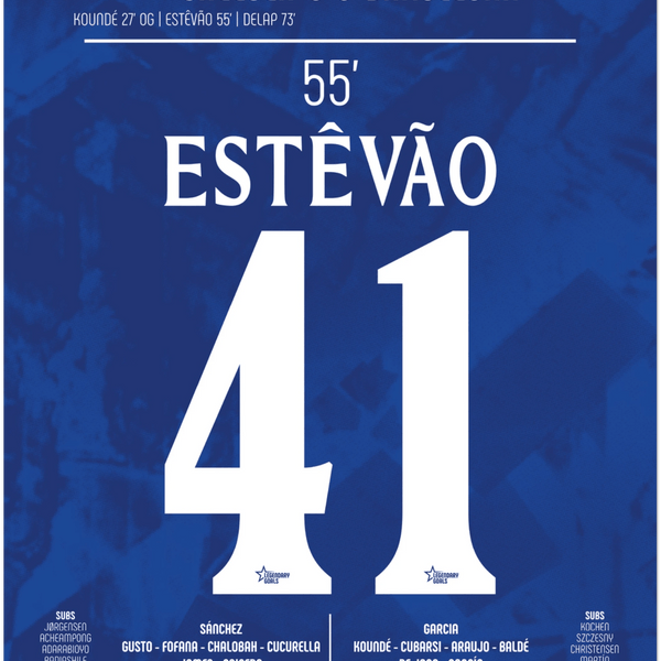 Estêvão 2025 : Le But Mémorable - Legendary Goals