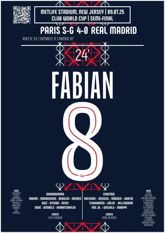 Fabián Ruiz 2025 : Le But de la Maîtrise - Legendary Goals