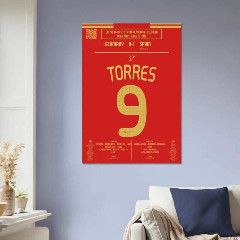 Fernando Torres : But emblématique de la finale de l'Euro 2008 - Espagne - Legendary Goals