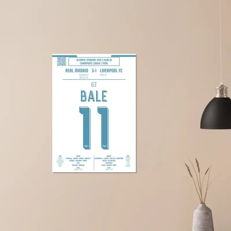 Gareth Bale : la bicyclette emblématique de la finale de la Ligue des champions – Real Madrid 2018 - Legendary Goals