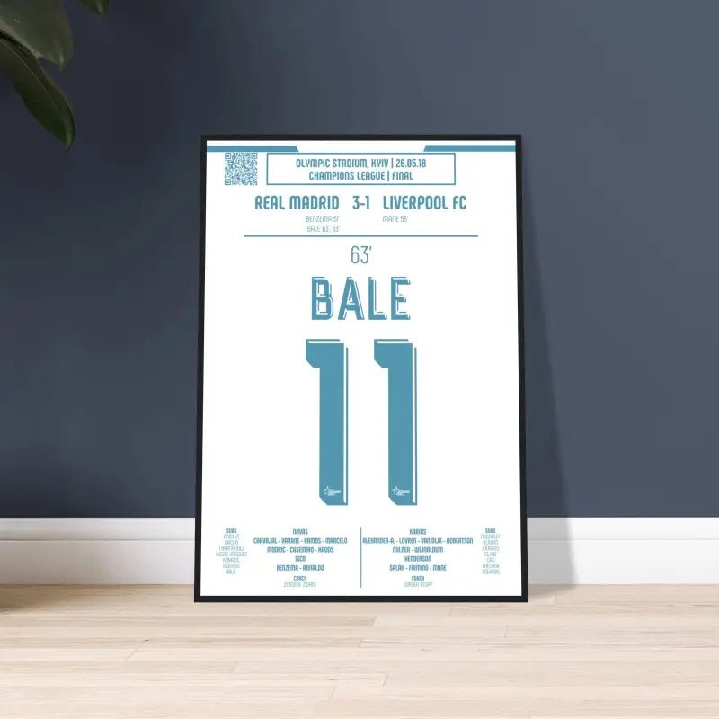 Gareth Bale : la bicyclette emblématique de la finale de la Ligue des champions – Real Madrid 2018 - Legendary Goals