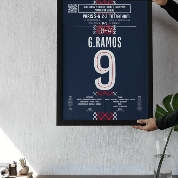 Gonçalo Ramos 2025 – But égalisateur en Supercoupe d’Europe - Legendary Goals