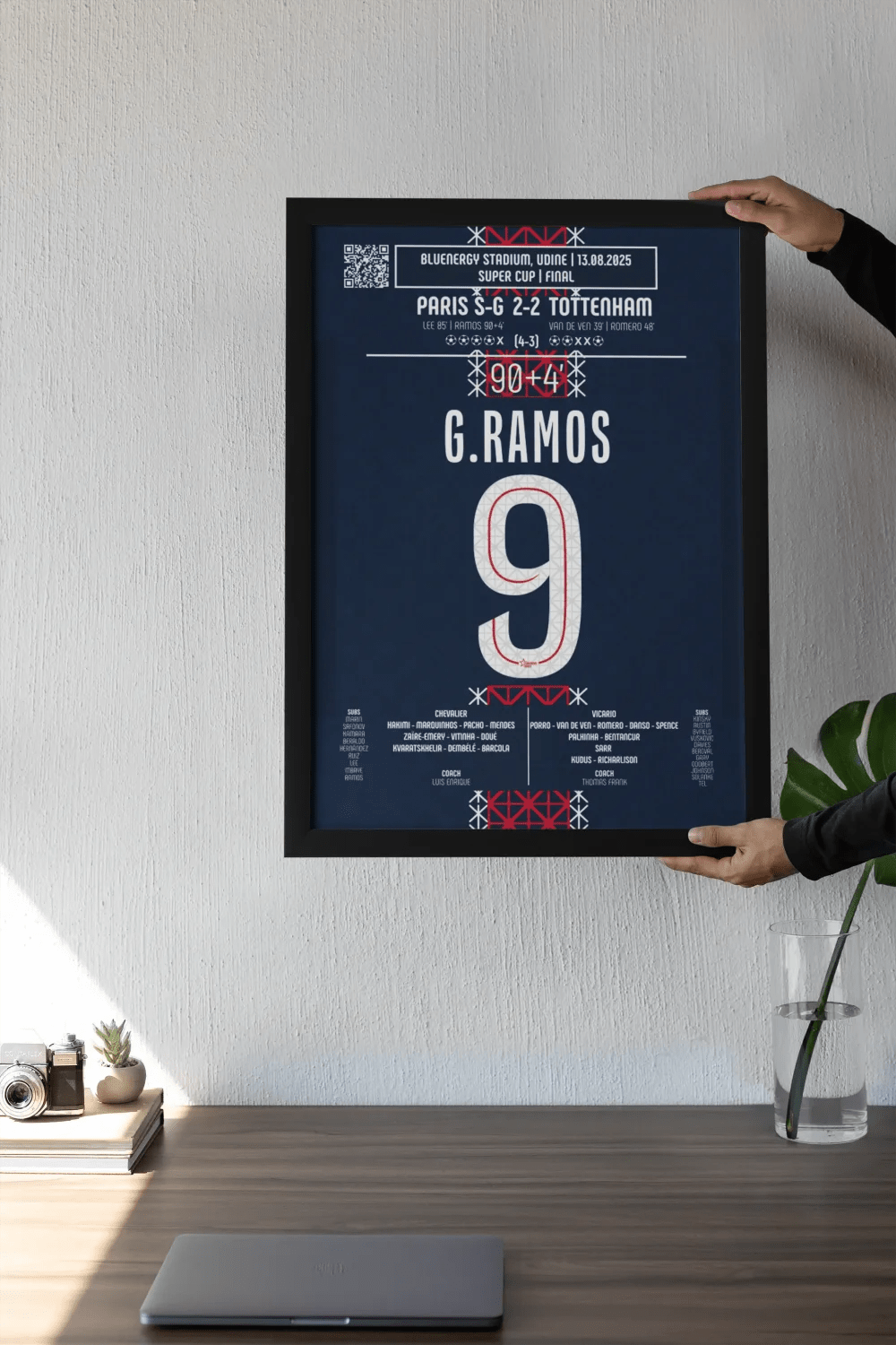 Gonçalo Ramos 2025 – But égalisateur en Supercoupe d’Europe - Legendary Goals
