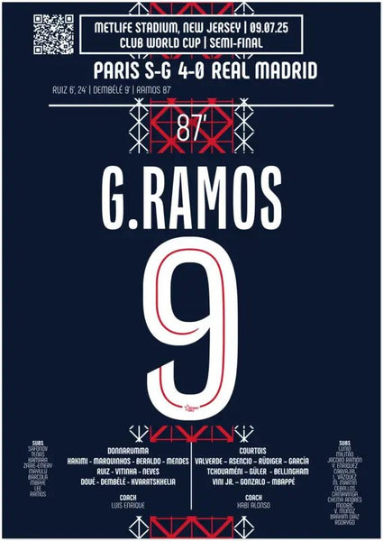 Gonçalo Ramos 2025 : Le Quatrième But - Legendary Goals