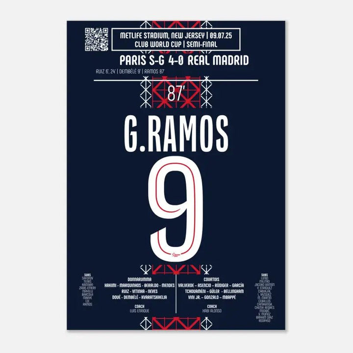 Gonçalo Ramos 2025: El Cuarto gol - Legendary Goals