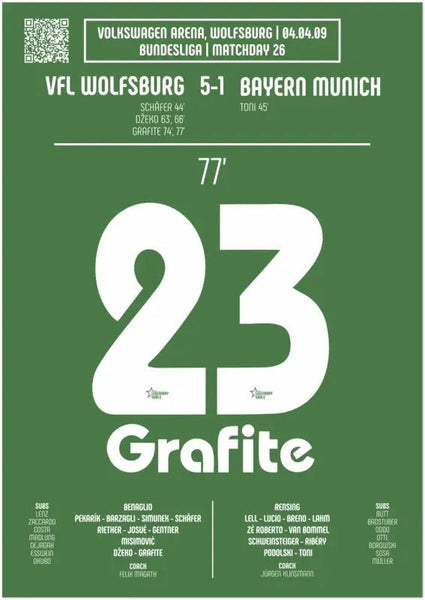 Grafite 2009 : But emblématique contre le Bayern Munich - Legendary Goals