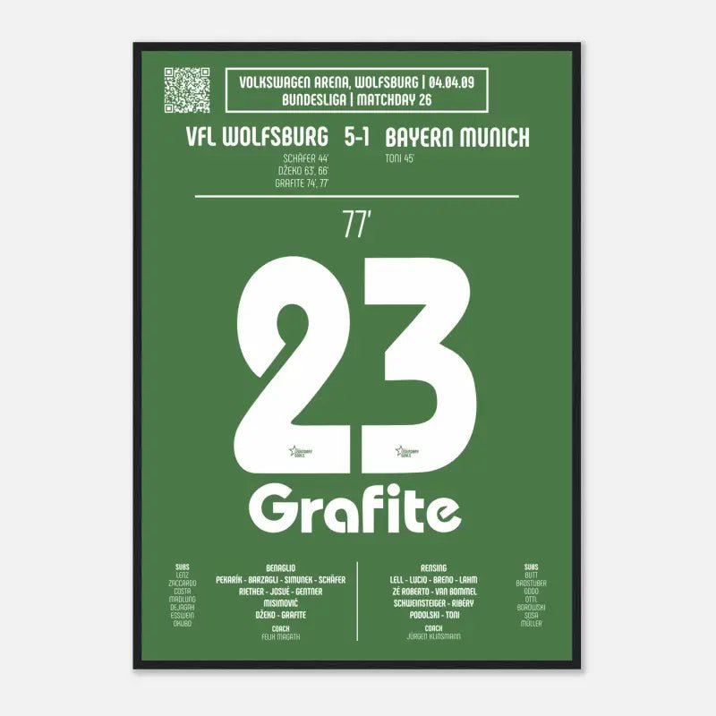 Grafite 2009 : But emblématique contre le Bayern Munich - Legendary Goals