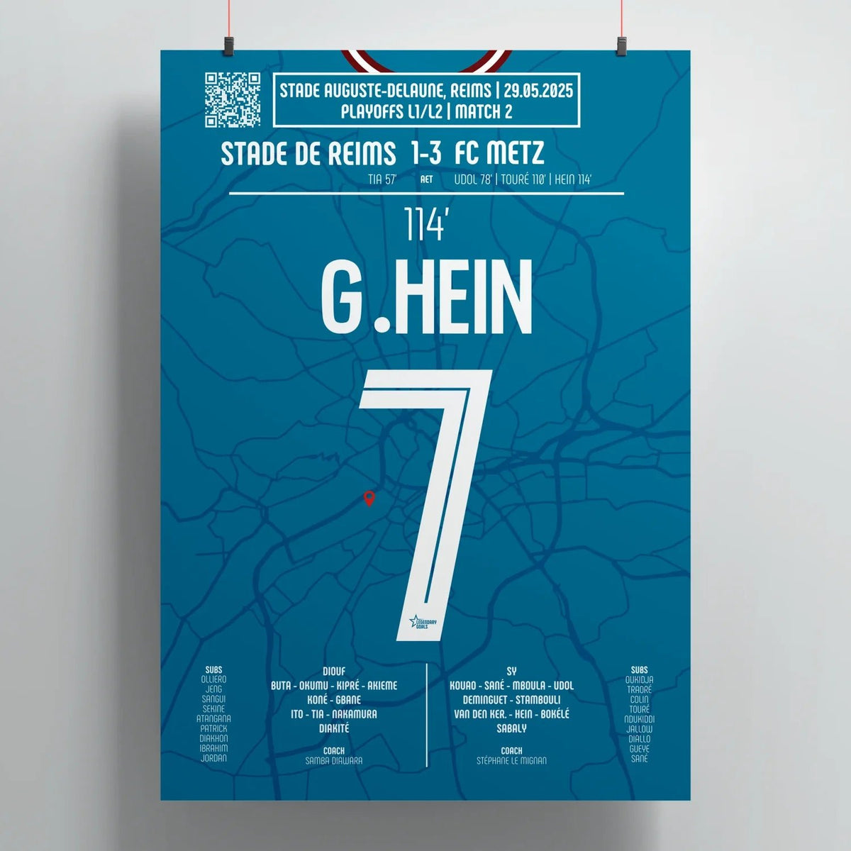 Hein 2025 : But décisif contre Reims - Legendary Goals