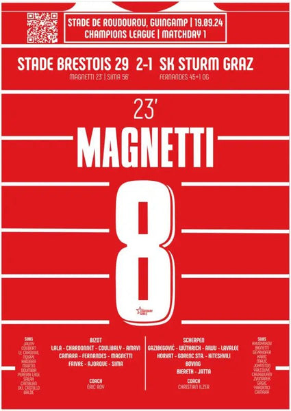 Hugo Magnetti 2024 – Le Premier But Européen - Legendary Goals