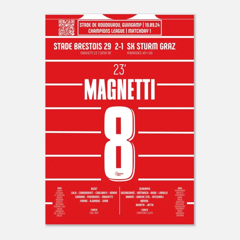 Hugo Magnetti 2024 – Le Premier But Européen - Legendary Goals