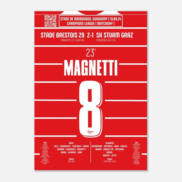 Hugo Magnetti 2024 – Le Premier But Européen - Legendary Goals