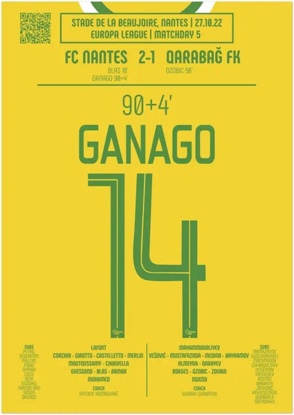 Ignatius Ganago 2022 : But Décisif contre Qarabağ - Legendary Goals