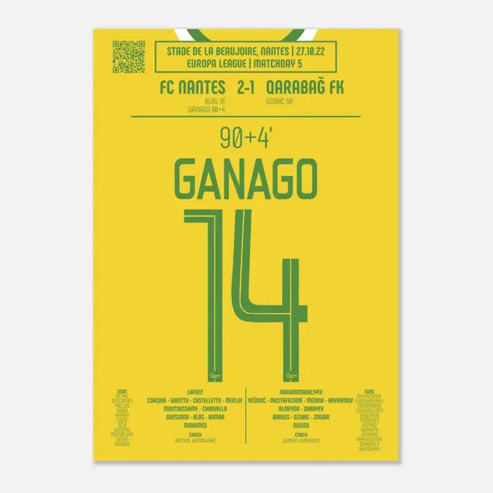 Ignatius Ganago 2022: Gol Decisivo contra Qarabağ - Legendary Goals