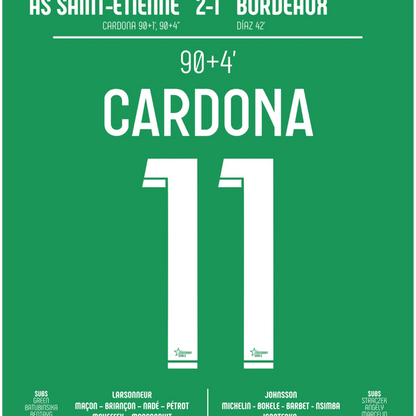 Irvin Cardona 2024 : Le but décisif contre Bordeaux - Legendary Goals