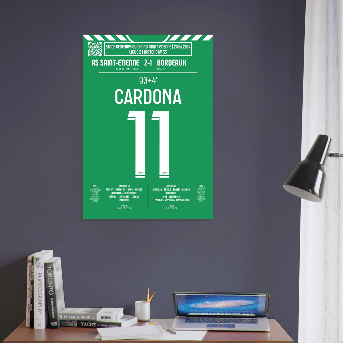 Irvin Cardona 2024 : Le but décisif contre Bordeaux - Legendary Goals