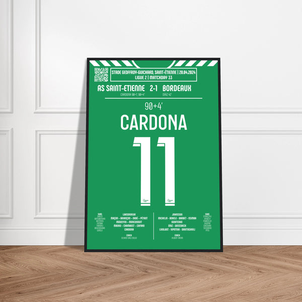 Irvin Cardona 2024 : Le but décisif contre Bordeaux - Legendary Goals