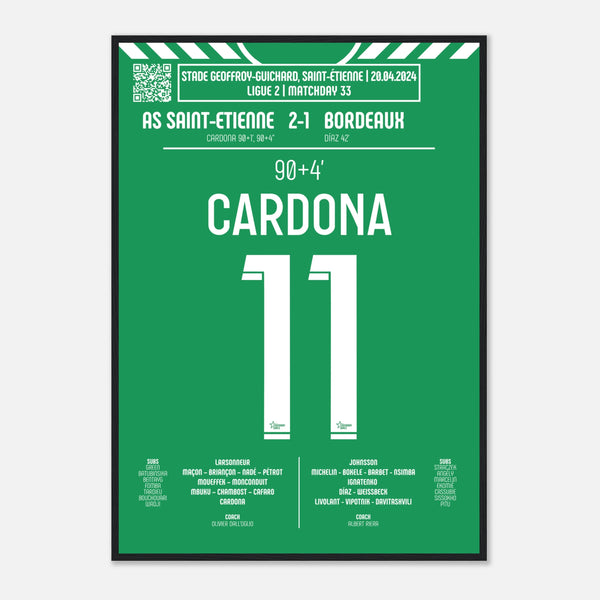 Irvin Cardona 2024 : Le but décisif contre Bordeaux - Legendary Goals