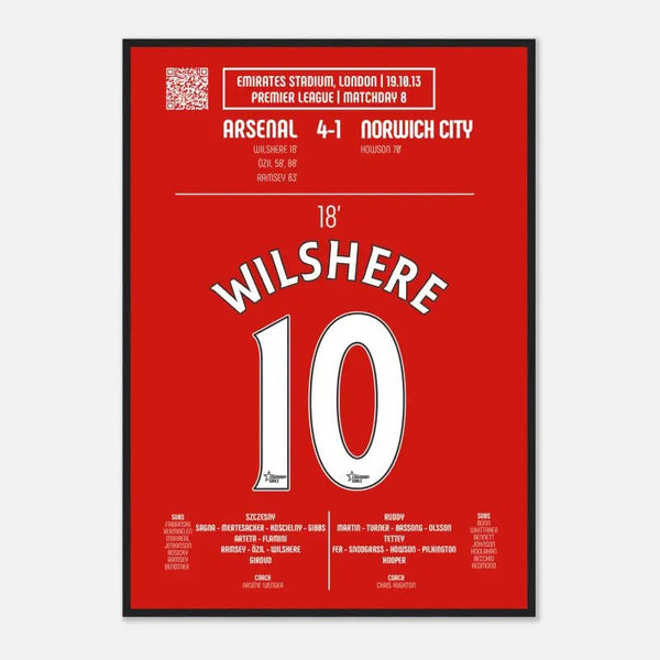 Jack Wilshere : But emblématique contre Norwich – Arsenal 2013 - Legendary Goals