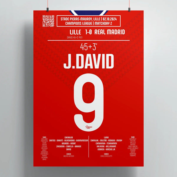 Jonathan David 2024 : L’exploit face au Real Madrid - Legendary Goals