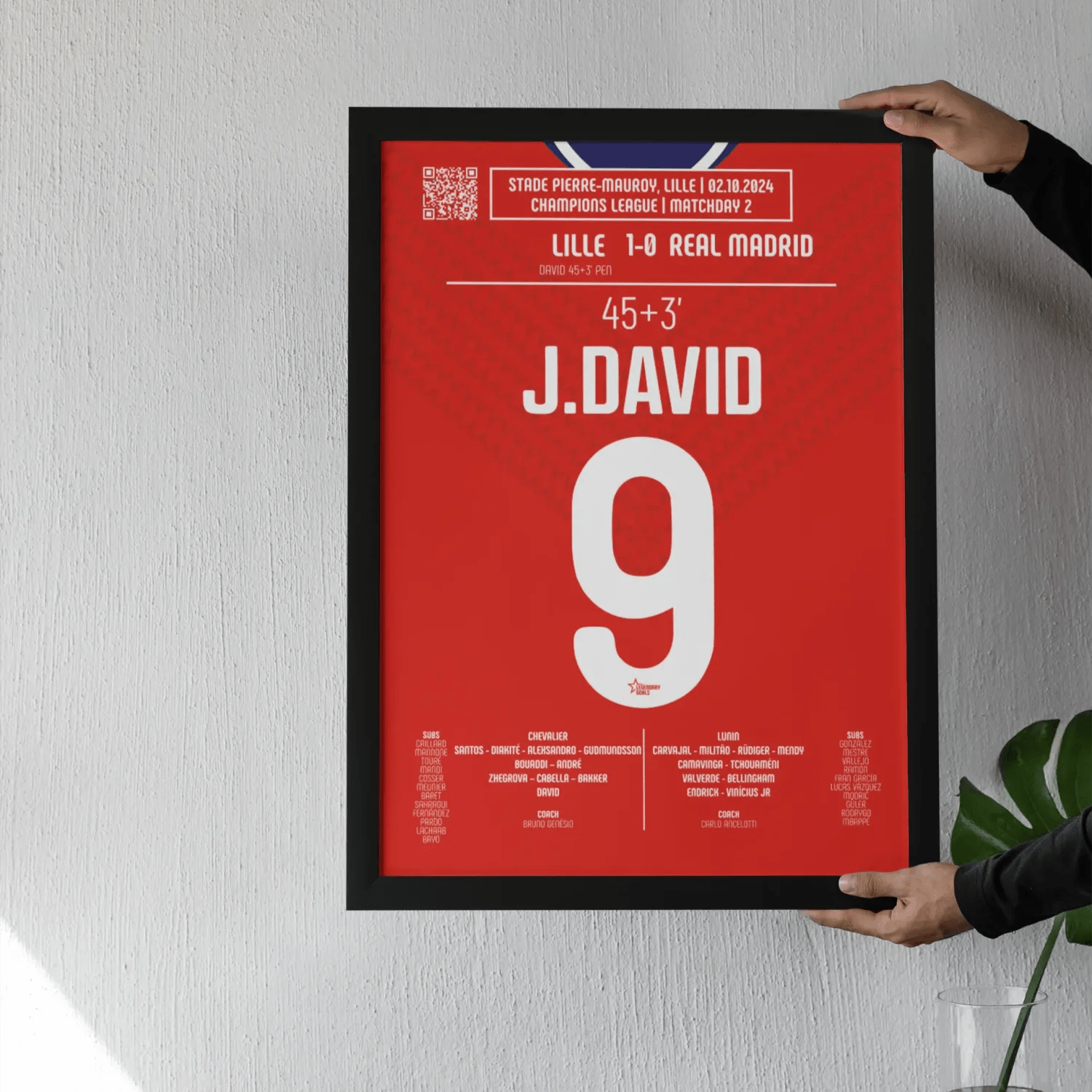 Jonathan David 2024 : L’exploit face au Real Madrid - Legendary Goals