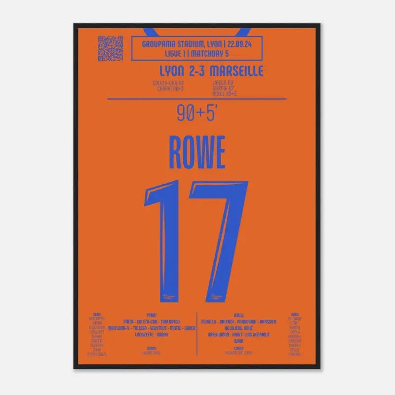 Jonathan Rowe : But Décisif contre l’OL – Ligue 1, 2024 - Legendary Goals