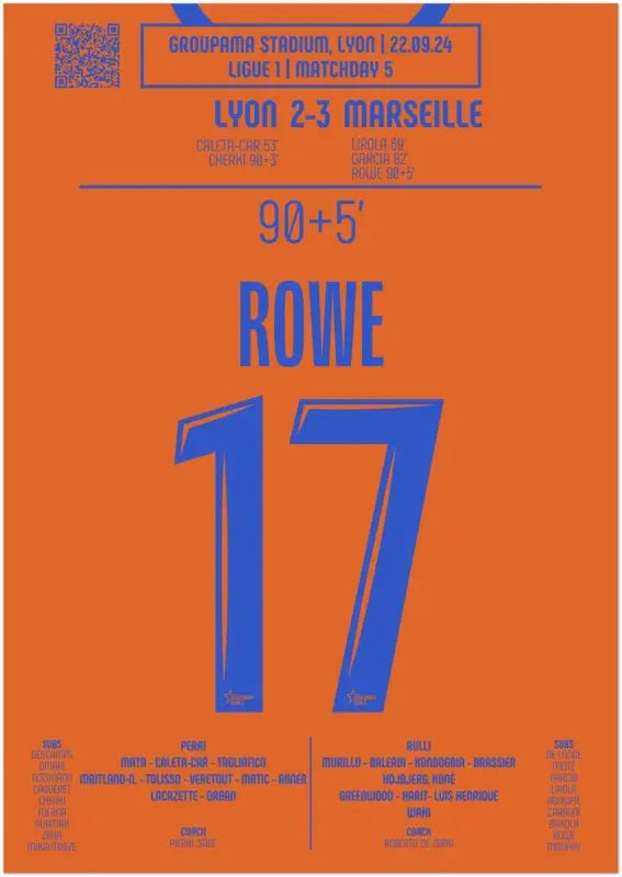 Jonathan Rowe : But Décisif contre l’OL – Ligue 1, 2024 - Legendary Goals