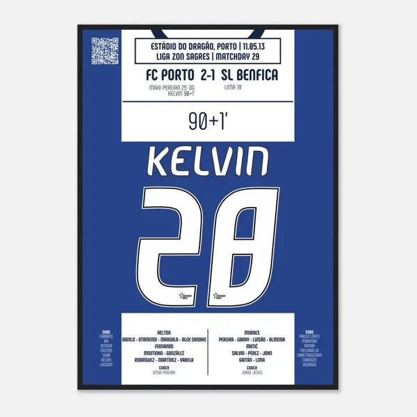 Kelvin : But Iconique contre Benfica – Primeira Liga, 2013 - Legendary Goals