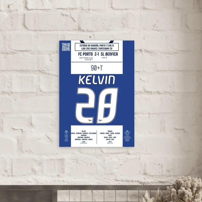 Kelvin : But Iconique contre Benfica – Primeira Liga, 2013 - Legendary Goals