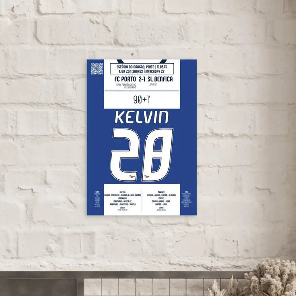 Kelvin : But Iconique contre Benfica – Primeira Liga, 2013 - Legendary Goals