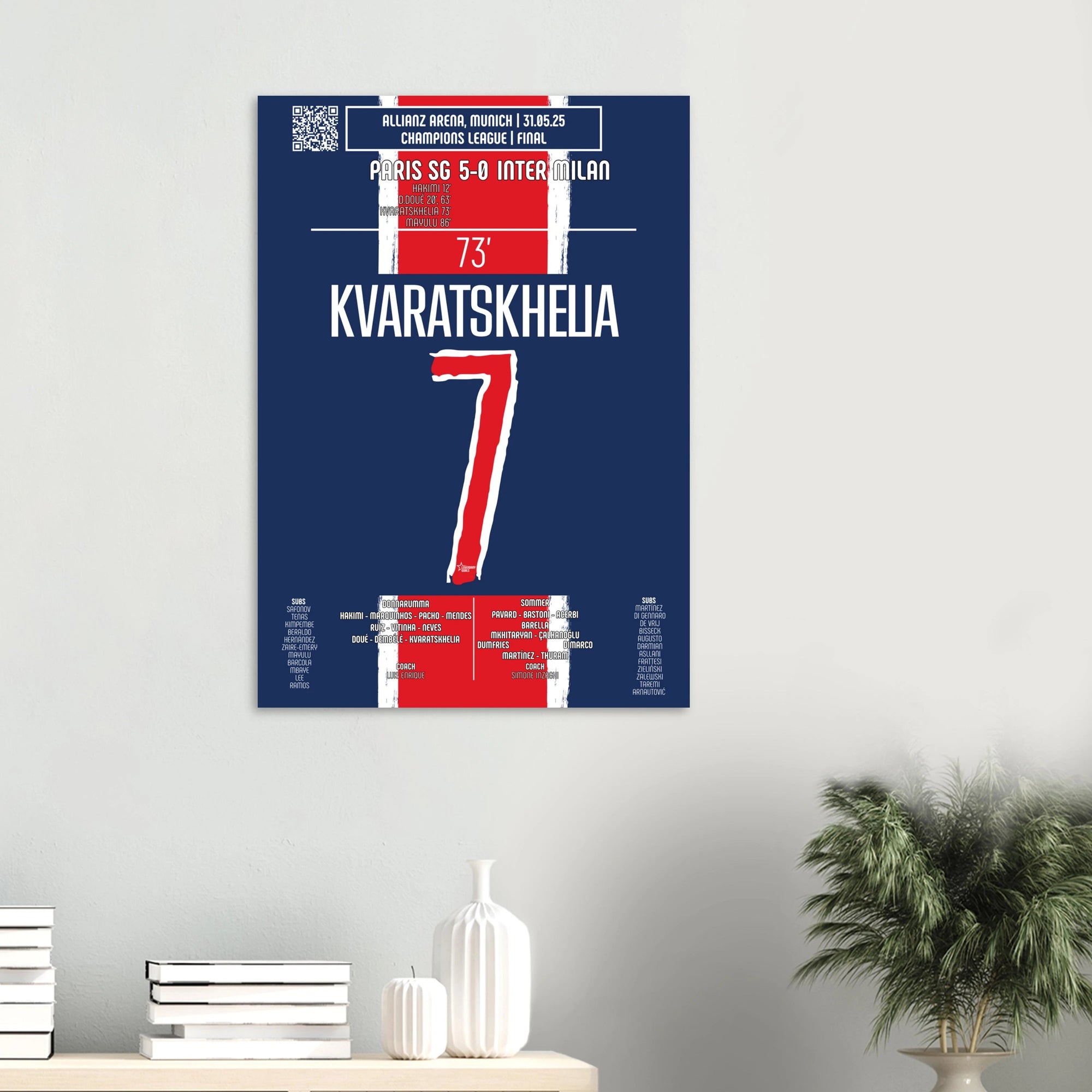Khvicha Kvaratskhelia 2025 : La Frappe Implacable - Legendary Goals