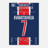 Khvicha Kvaratskhelia 2025 : La Frappe Implacable - Legendary Goals