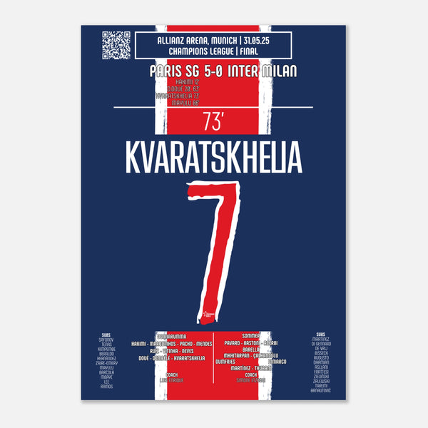 Khvicha Kvaratskhelia 2025 : La Frappe Implacable - Legendary Goals